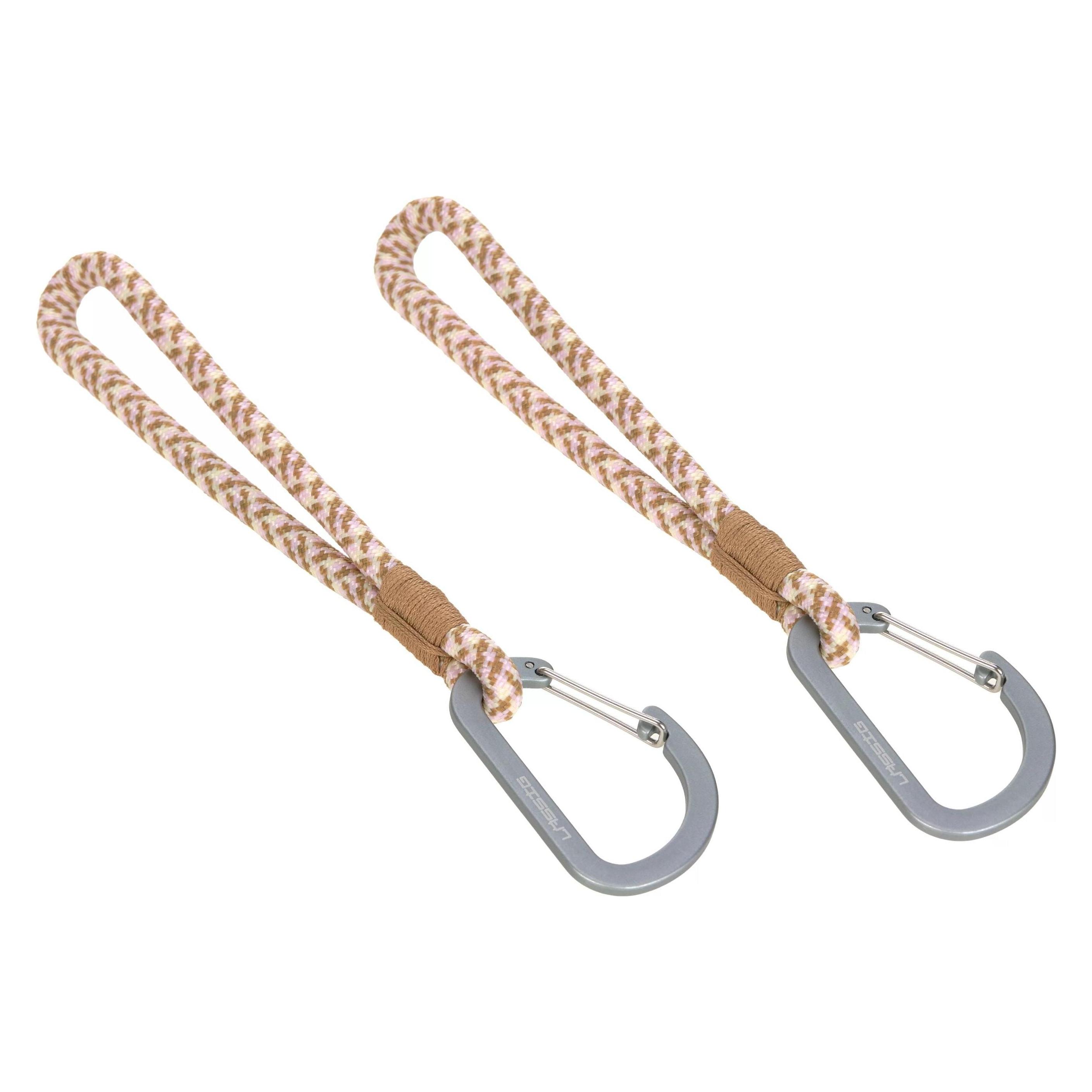 Lassig Befestigungshaken Cord 2er Set Camel/Vanilla/Lavender (1107009194)