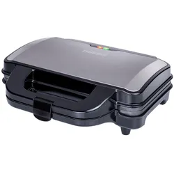 Tristar SA-3060, Kontaktgrill, Silber, Schwarz