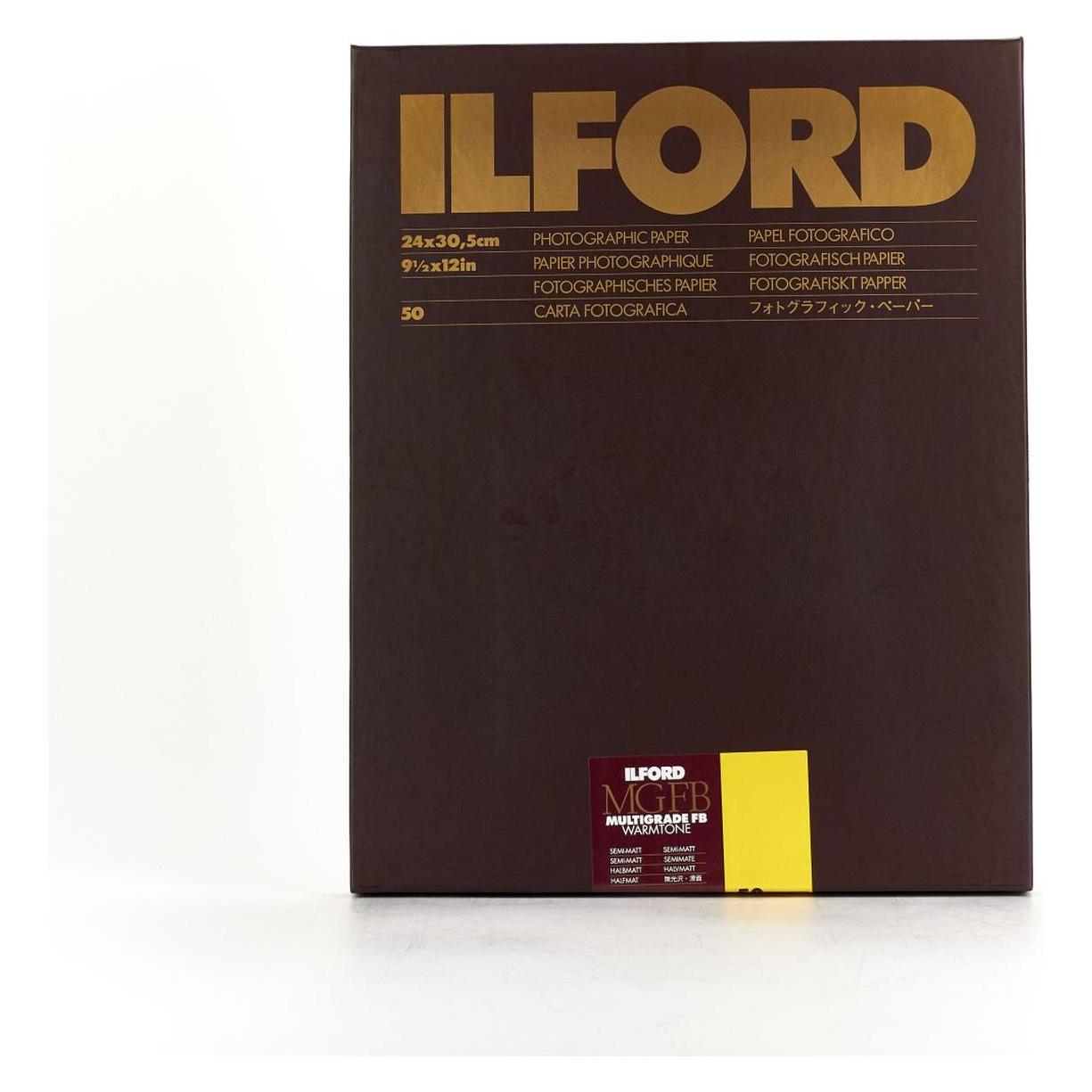 Ilford MG FB Warmtone 24K 24x30cm/50 Blatt #1884382 (24 x 30 cm, 50 Stk.) (33050761)