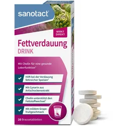 sanotact Fettverdauung DRINK 20 St Brausetabletten