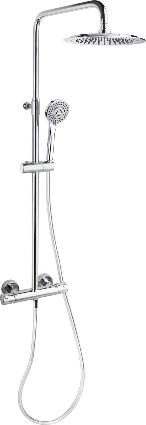 Colonne de douche thermostatique THESSALYS 3 jets Ø240 - GARIS - H02-COL-THM