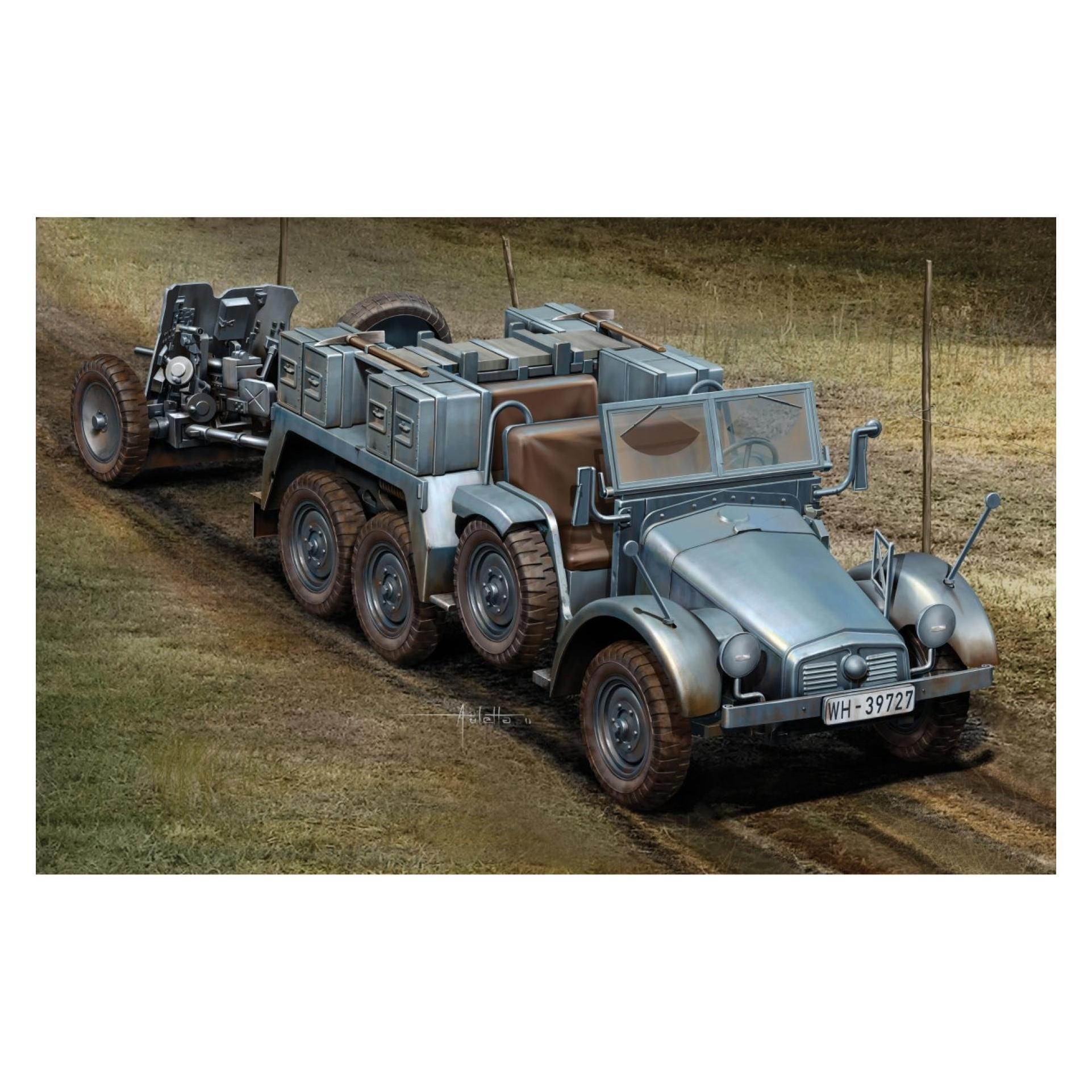 Other 1:72 Kfz.69 6x4 Truck & 3,7cm Pak 35/36 (500777419)