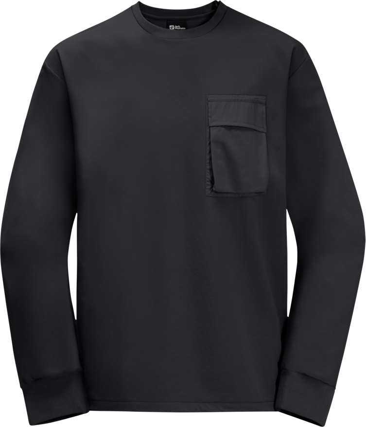 Jack Wolfskin Men's Wandermood Pullover Black S