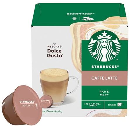 Starbucks by nescafe dolce gusto Cápsulas Café Starbucks Café Latte by Nescafé Dolce Gusto