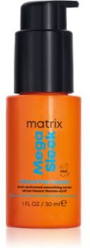 Matrix Mega Sleek 96H Anti-Frizz Topcoat sérum para cabelo para cabelos crespos e inflexíveis 30 ml. Mega Sleek 96H Anti-Frizz Topcoat