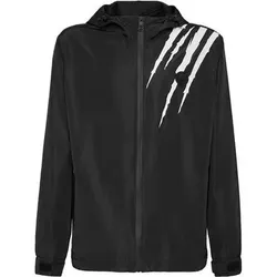 PLEIN SPORT Nylonjacke SCRATCH, Größe L in Schwarz 02