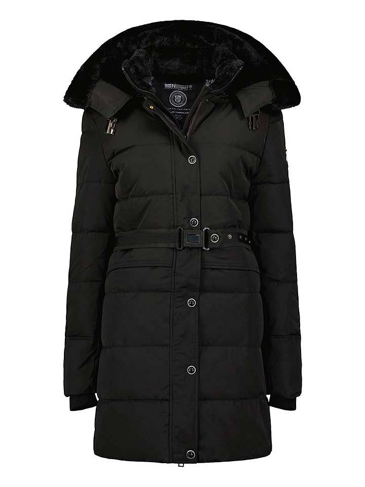 Geographical Norway Steppmantel "Bettino" in Schwarz - XL