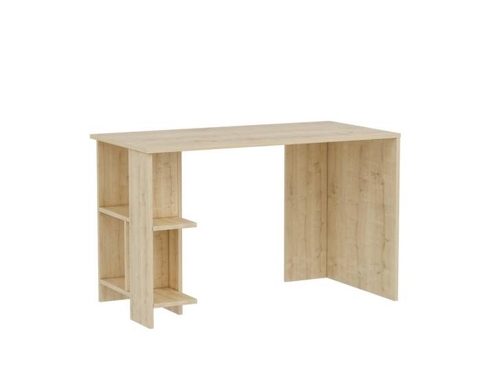 Livetastic Schreibtisch, Eichefarben, Holzwerkstoff, Holzoptik, rechteckig, 60x73x120 cm, Büromöbel, Schreibtische, Bürotische