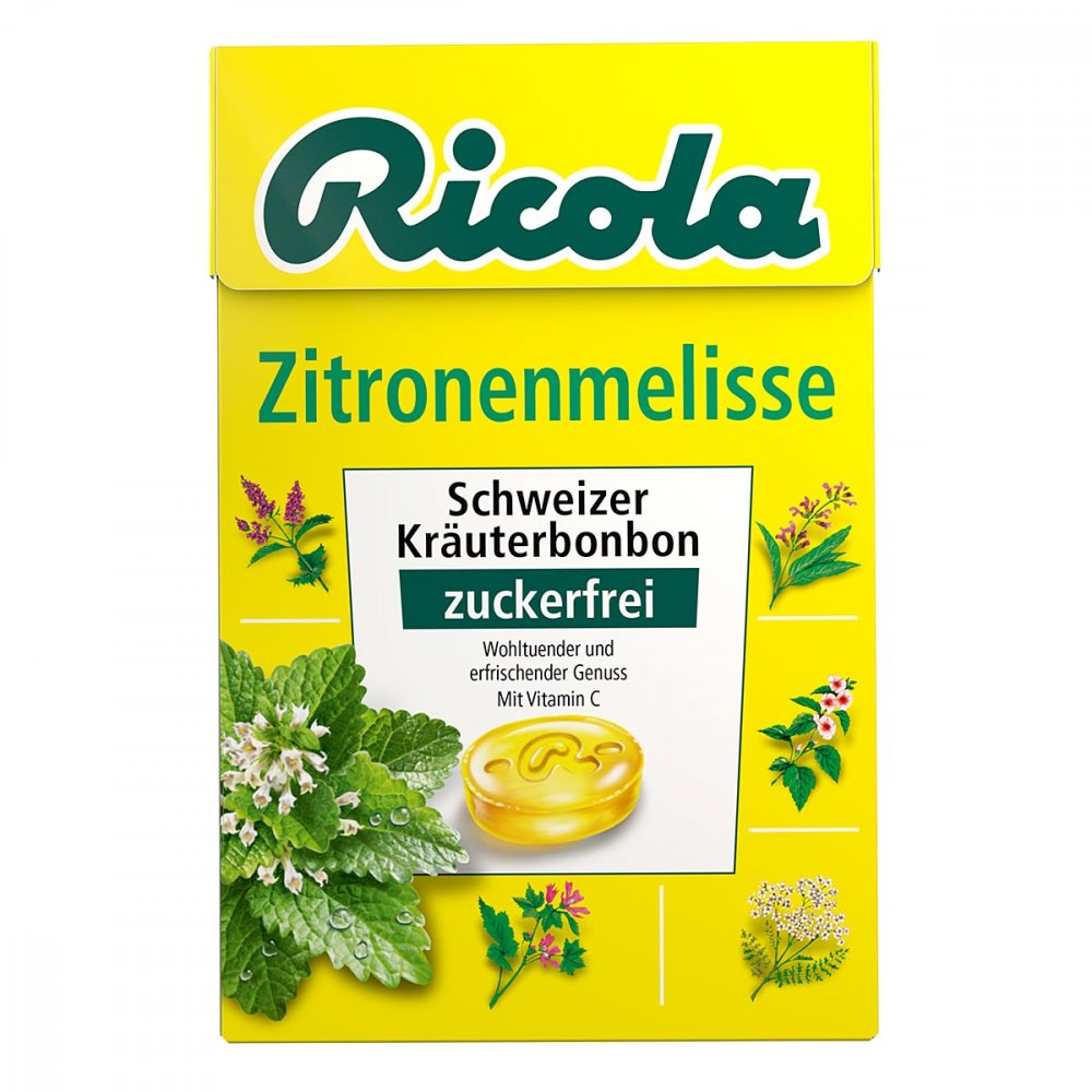 MARVECS GmbH Ricola ohne Zucker Box Zitronenmelisse Bonbons 03648782