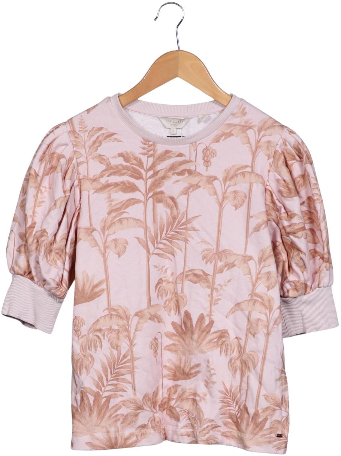TED Baker Damen Sweater, Pink, Gr. EU 40 (Ted Baker 3), Baumwolle - Second Hand
