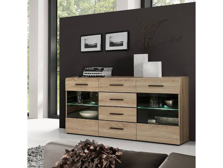 Buffet 150 x 82 x 41cm Marron