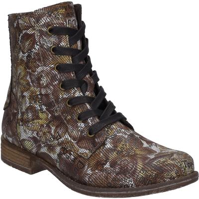 Stiefelette JOSEF SEIBEL "Sienna 82, moro", Damen, Gr. 37, braun (moro), Obermaterial: 100% Rindsleder Leather cow., Schuhe Stiefelette