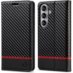 LC.Imeeke Galaxy A27 - Hülle Carbon Fiber (Samsung Galaxy A27), Smartphone Hülle, Schwarz