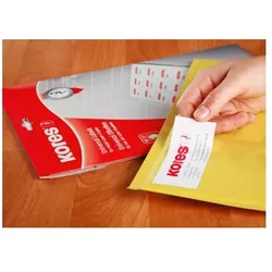 Kores, Etiketten, Universal-Etiketten
