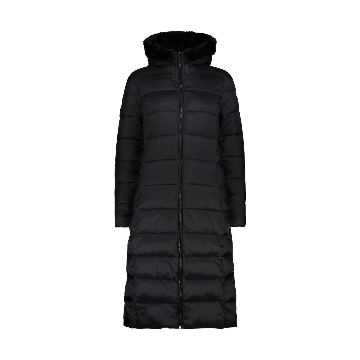CMP Woman Coat FIX Hood nero (U901) 36 34K0046F-U901-36