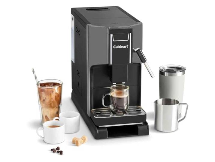 CUISINART Vollautomat: Espresso, Americano, Cold Brew auf Knopfdruck. Mit Milchaufschäumer, höhenverstellbarer Basis & Favoriten-Taste. Von der Bohne direkt in die Tasse