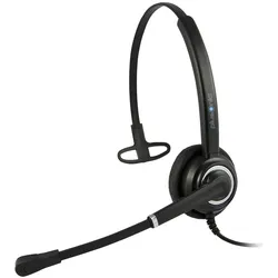 Plusonic Headset 7.1P Mono NC Wideband (Kabelgebunden), Office Headset, Schwarz