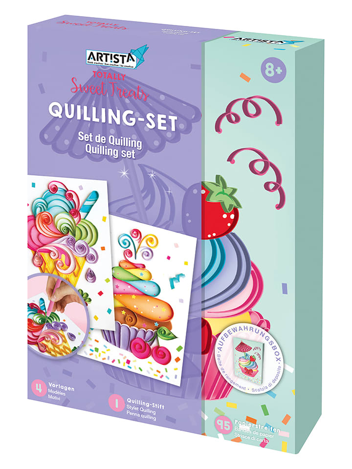 Artista Quilling-Set "Süssigkeiten" - ab 8 Jahren - onesize