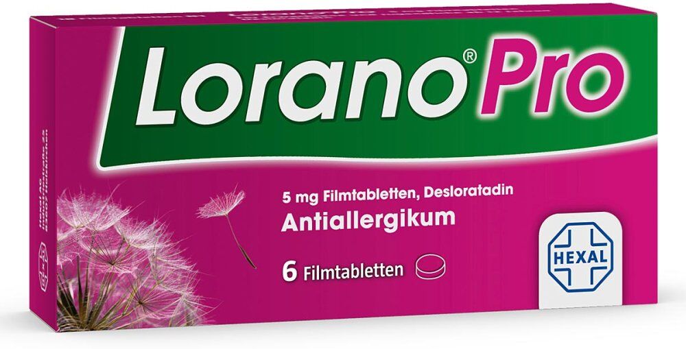 Lorano®Pro bei Allergie – Für alle Heuschnupfen-Symptome