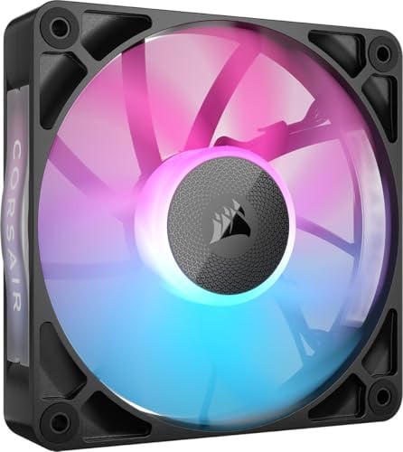 CORSAIR iCUE LINK RX120 RGB 120mm PWM Ventilator - Zwart