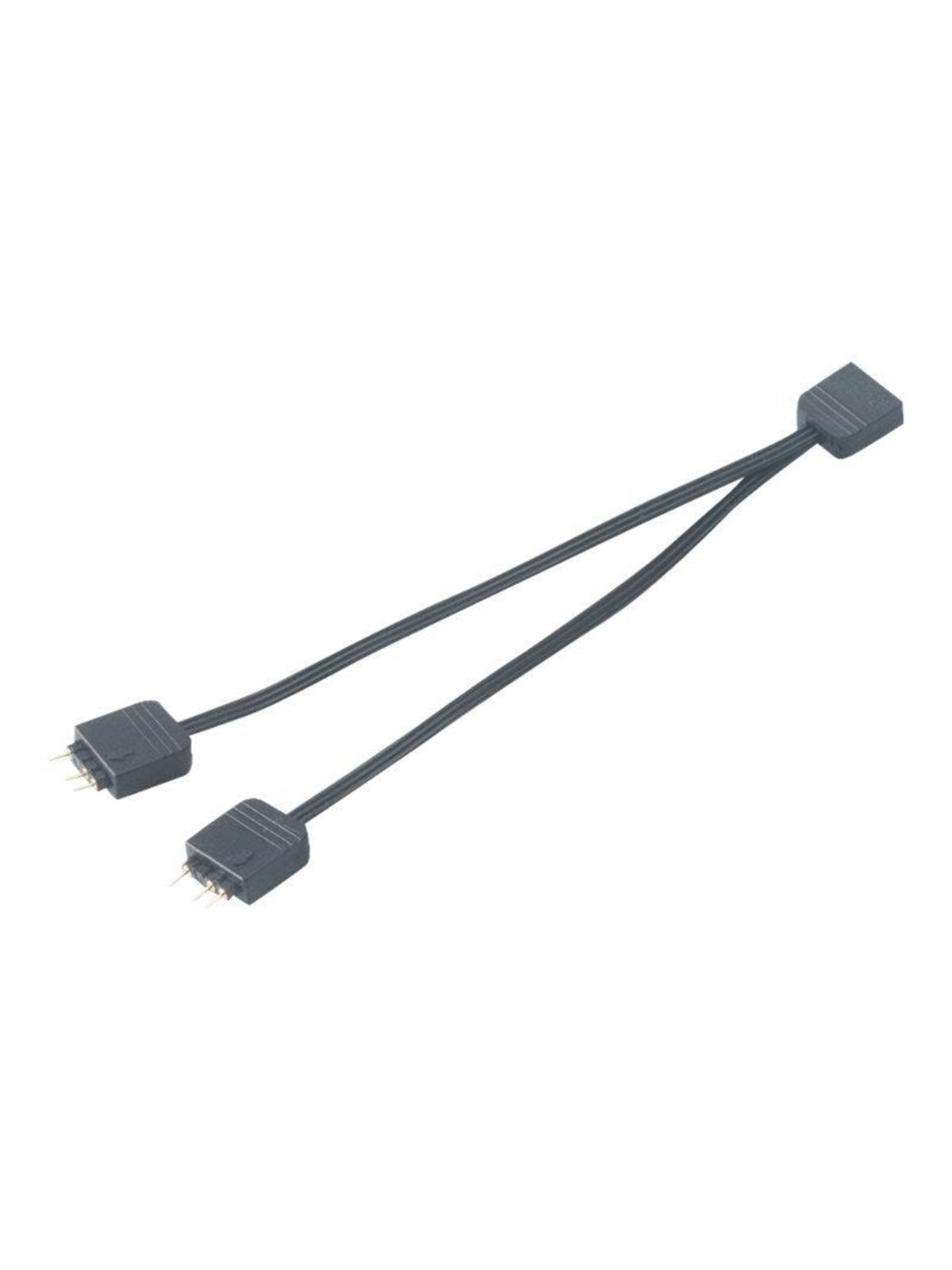 Akasa AK-CBLD08-12BK - RGB LED splitter - 12 cm