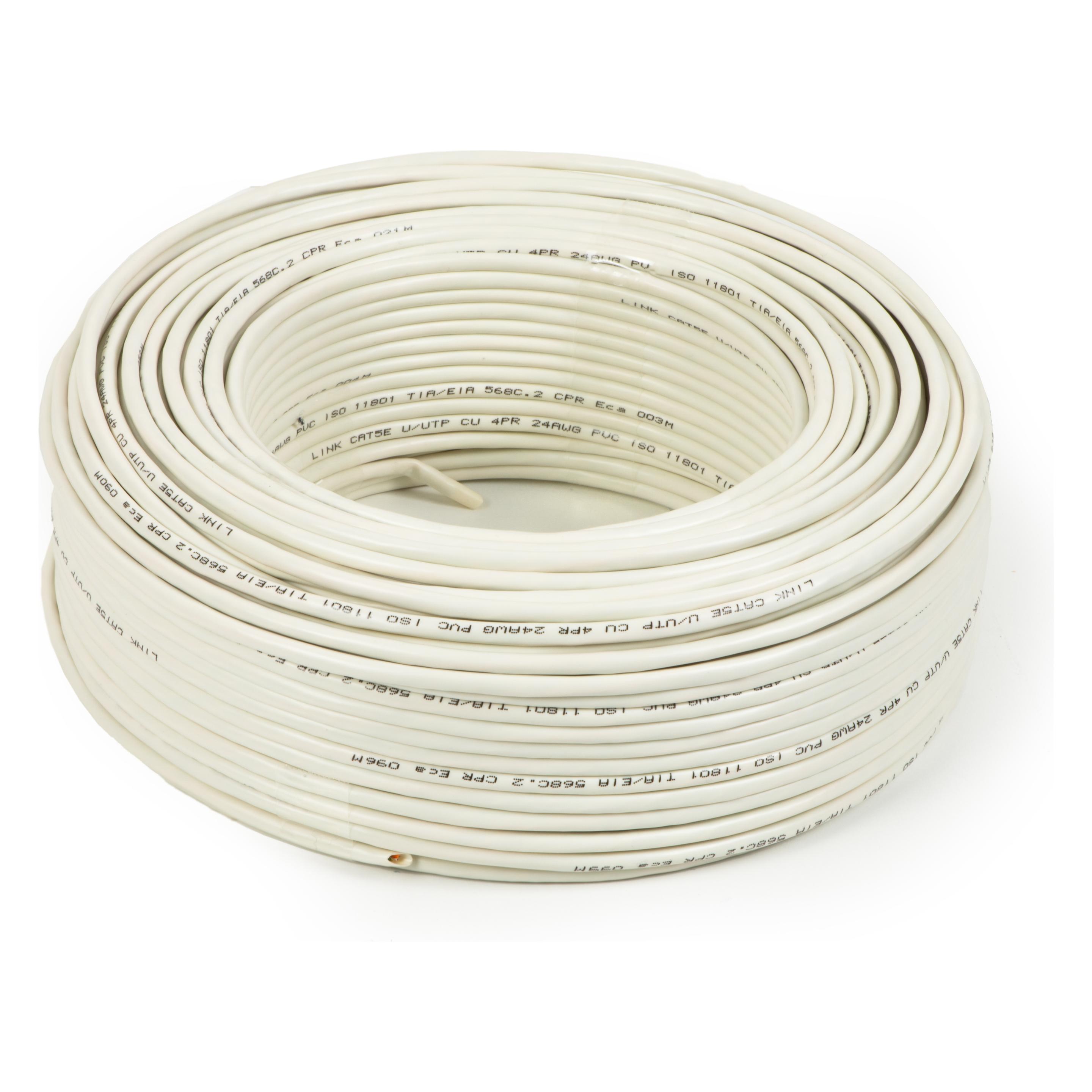 Link Utp Solid Kabel für Netzwerke Kategorie (UTP, CAT5e) (LK100U5E)
