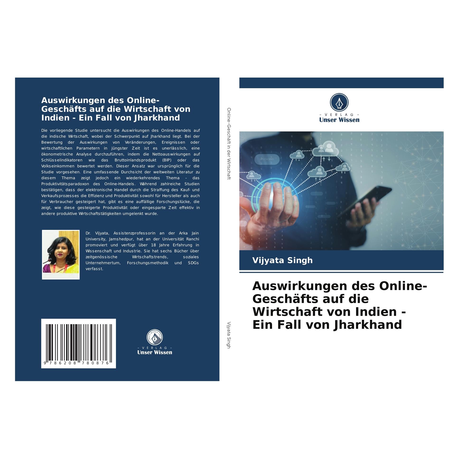 Bod Auswirkungen des Online-Geschäfts auf die Wirtschaft von Indien - Ein Fall von J (Deutsch, Vijyata Singh) (57223154)