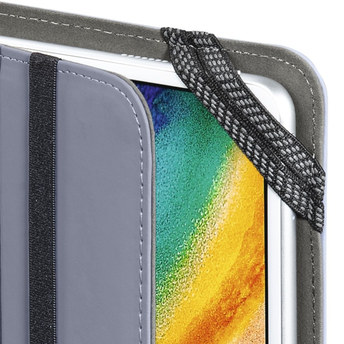 Hama Folio aus Kunststoff für Jede Marke bis 27,9 cm (11") Schmutzabweisend, Staubresistent, Kratzresistent mit Elastikband (Flieder) (Lila) 216449 Fold Uni 00216449