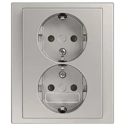Busch-Jaeger SCHUKO-Doppelsteckdose 202 EUJB-83 2TKA00003887