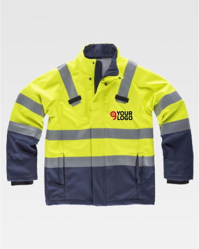 Giacca ignifuga antistatica WorkShell Personalizzate o neutre Workteam