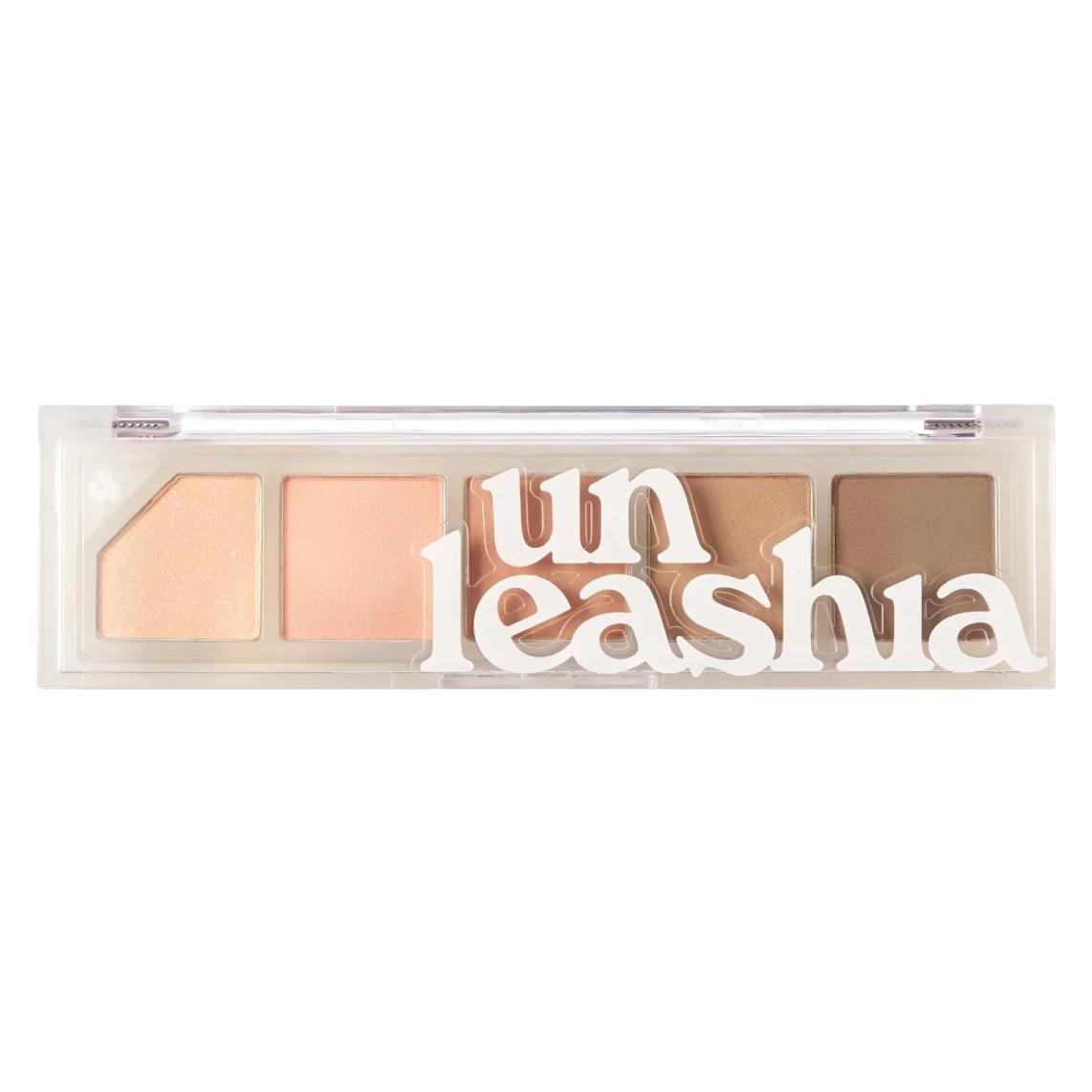 Unleashia Mood Shower - Eye Palette #1 Vanilla Shower (Beige Cream, Dark Chocolate, Milk Sugar, Pretzel, Vanilla Cocoa) (ULI-0047)