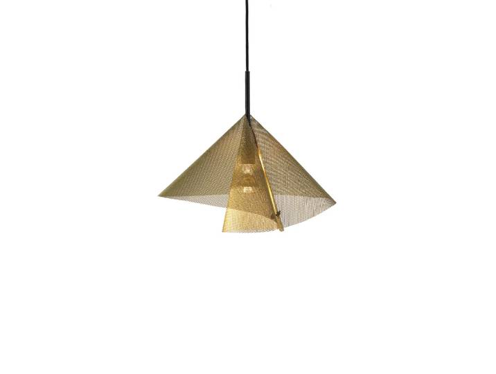 Bsweden Diffus Pendelleuchte Gold, Ø45x32cm