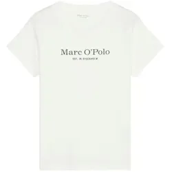 Marc O Polo Slim T-Shirt Weiß Baumwolle Small Damen