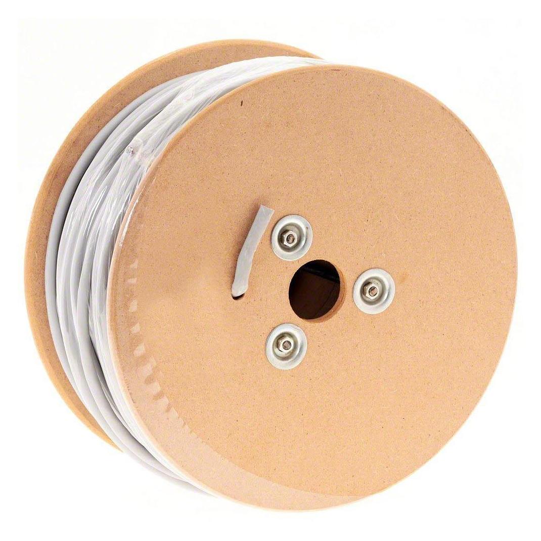 Bullitt CAT 6 Verlegekabel SFTP, PiMF, 100 m Spule, halo- genfrei, grau, AWG27, Installationskabel, bare cop (PiMF, SFTP, CAT6, 100 m) (012949)