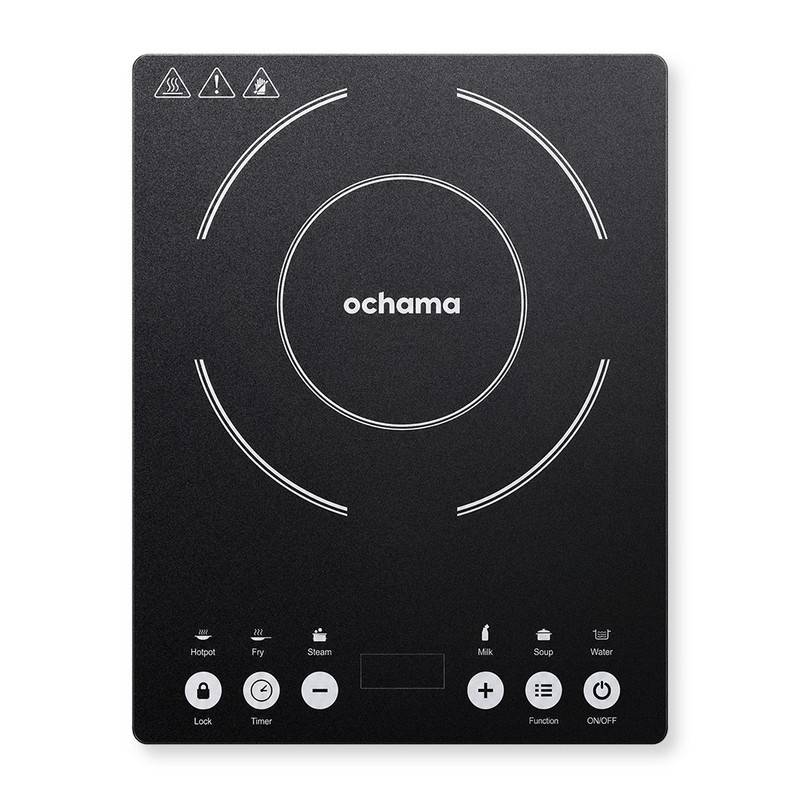 Ochama 2000W Inductiekookplaat met Touch-bediening en 10 Vermogensstanden