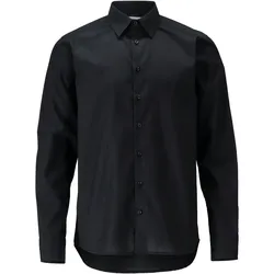 Hemd langarm Slim Fit "20604-984" Frontline - 43-44 - vollschwarz