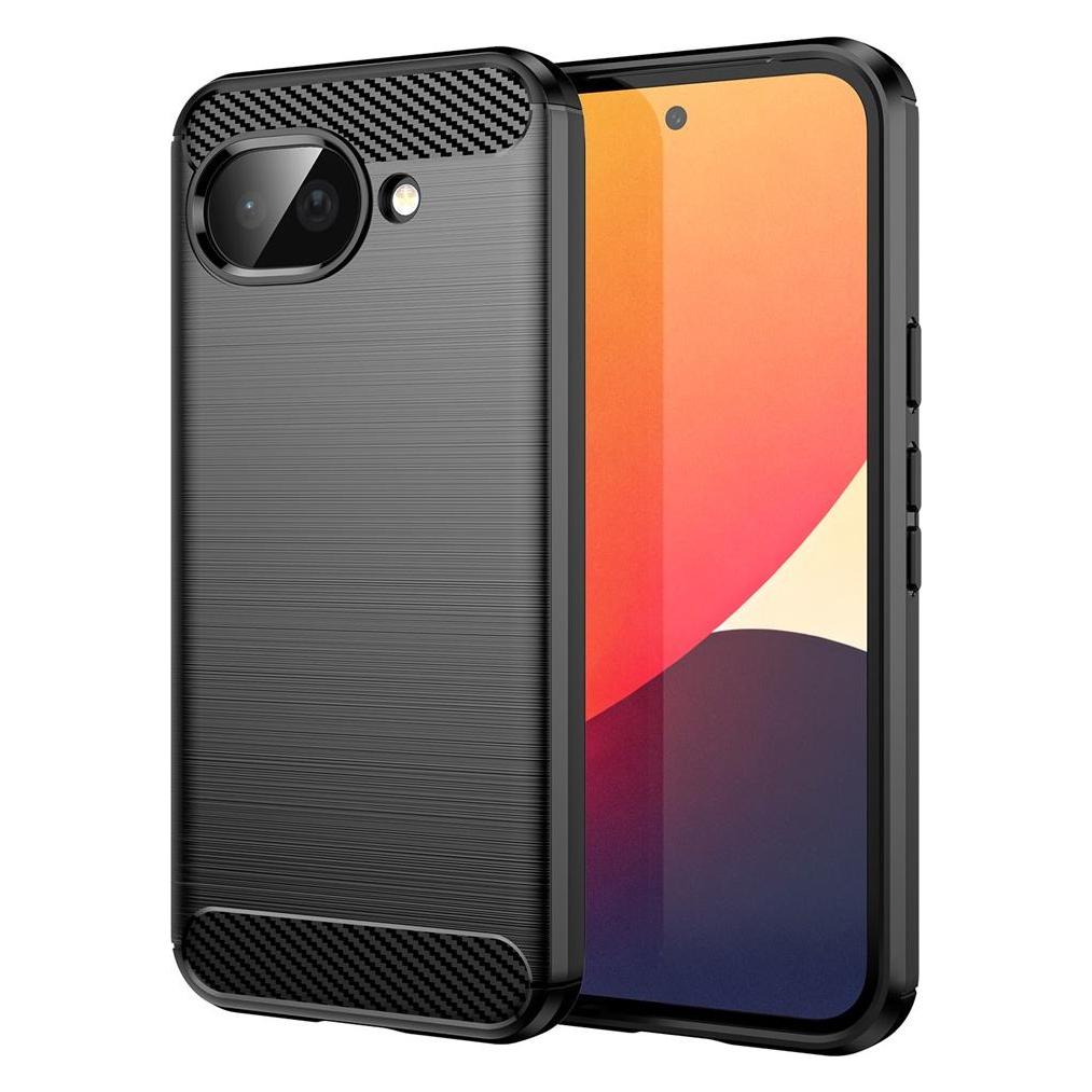 Techsuit - Carbon Silicone - Google Pixel 10a - Black (Google Pixel 10a) (65826142)