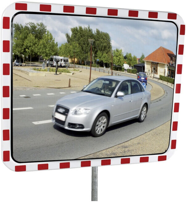 Dancop Miroir de circulation acrylique carré L600xH400 mm pour extérieur ; Dancop International (TM AC 40 X 60)