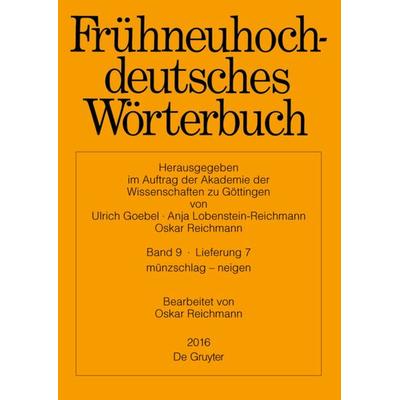 münzschlag – neigen, Taschenbuch von Oskar Reichmann, De Gruyter Oldenbourg, 978-3-11-051518-3