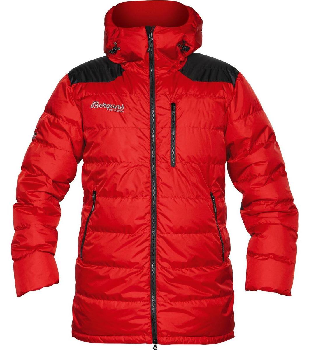 Bergans Herren Outdoorjacke Expedition Down Light Parka Rot XXL