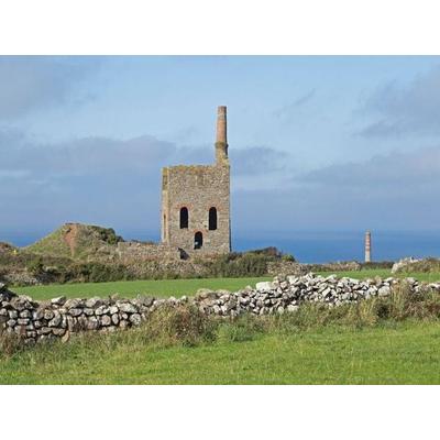 CALVENDO Puzzle Überreste der Levant Zinnmine, Trewellard | 1000 Teile Lege-Größe 64x48cm Foto-Puzzle für glückliche Stunden