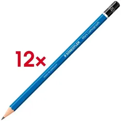Staedtler 12x Bleistifte »Mars Lumograph 100« 2H blau