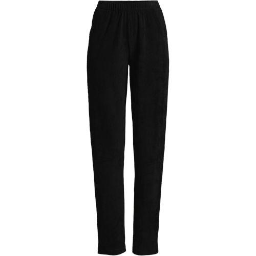 Komfort-Cordhose SPORT KNIT für Damen in Tall-Größe, Damen, size: tall, Schwarz, Baumwoll-Mischung, by Lands' End