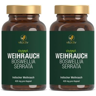 Weihrauch Boswellia serrata Kapseln 2x 2x120 St