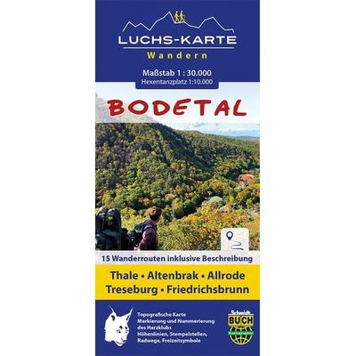 Luchskarte Bodetal, Sonstige von Thorsten Schmidt, Schmidt-Buch-Vlg, 978-3-936185-23-2