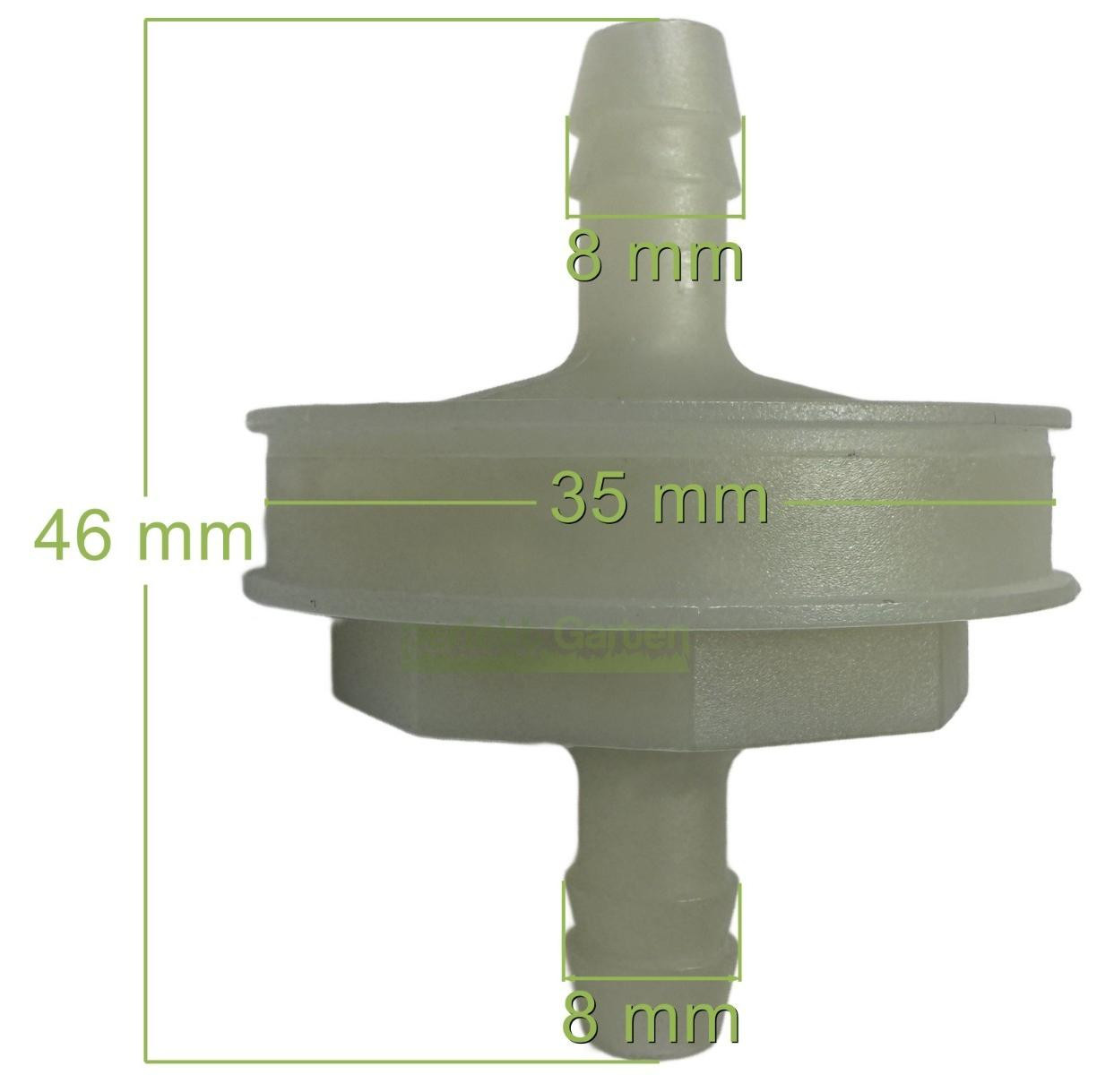 Benzinefilter voor Stiga Estate Tornado Garden Combi Compact HST / 170010018-T370