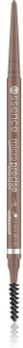 Essence Micro Precise lápis impermeável para sobrancelhas com escova tom 02 Taupe 0.05 g. Micro Precise