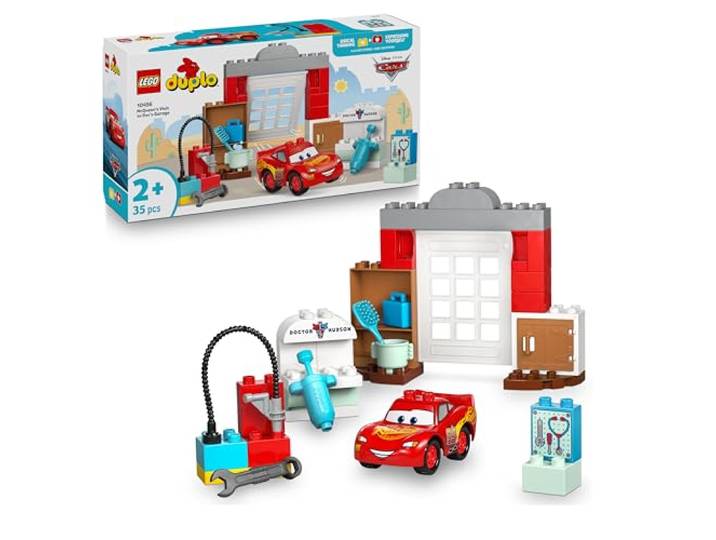 LEGO DUPLO Disney and Pixar McQueens bezoek aan Docs garage 10456