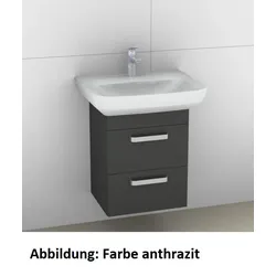 Artiqua 414 Waschtischunterschrank für Sentique 514360 Oxid Dunkelgrau quer, 414-WU2L-V11-7184-723 414-WU2L-V11-7184-723