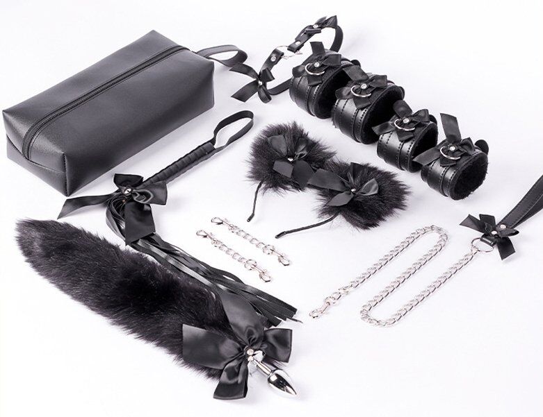 SM Fantasy Kit Sm Bow Suit 7 Pièces Noir